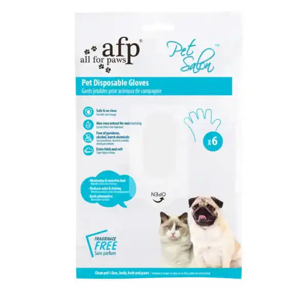 Picture of PET SALON AFP GROOMING GLOVE - 6/pk